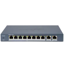 Hikvision DS-3E1310P-EI(B) PoE Комутатор 10 портів керований