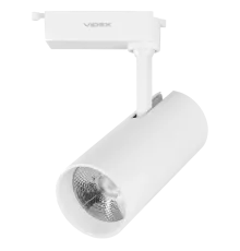 VIDEX (VL-TR04-304W) 30W 4100K 220V LED світильнік трековий білий