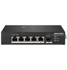Hikvision DS-3T0306HP без БП Коммутатор 4 порта неуправляемый