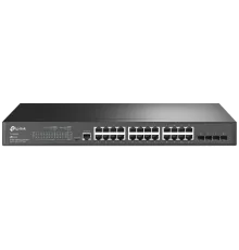 TP-Link TL-SG3428X-UPS Комутатор 24 порти керований