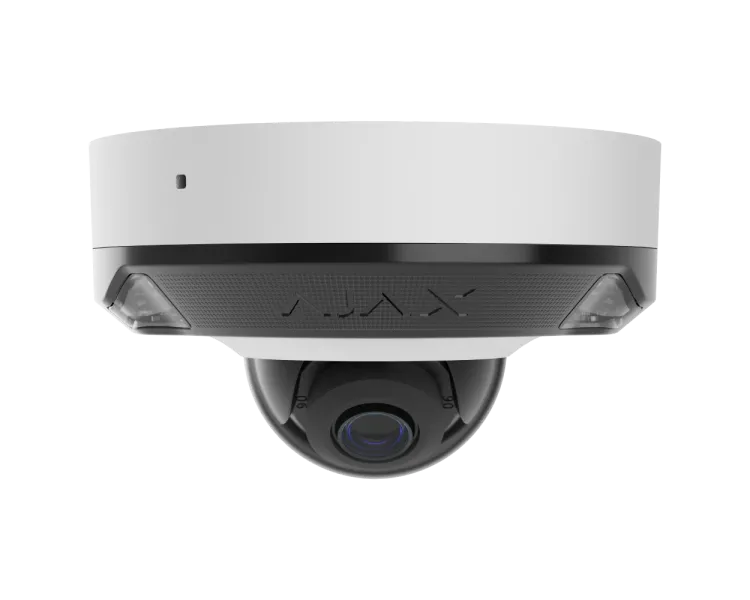 Ajax DomeCam Mini HL (8 Mp/2.8 mm) white IP відеокамера