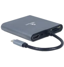 Cablexpert A-CM-COMBO6-01 USB-C 6-в-1 Док станція