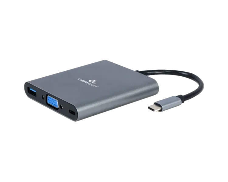 Cablexpert A-CM-COMBO6-01 USB-C 6-в-1 Док станція
