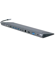 Cablexpert A-CM-COMBO9-01 USB-C 9-в-1 Док станція