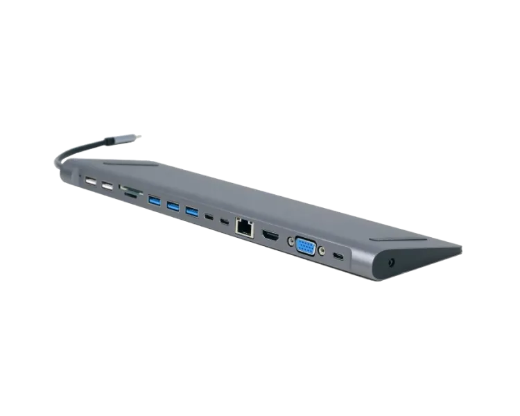 Cablexpert A-CM-COMBO9-01 USB-C 9-в-1 Док станція