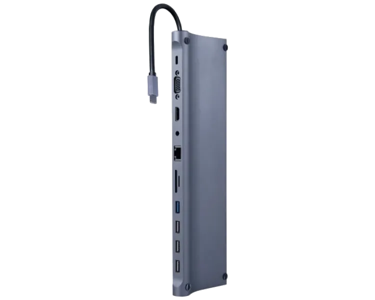 Cablexpert A-CM-COMBO11-01 USB-C 11-в-1 Док станція