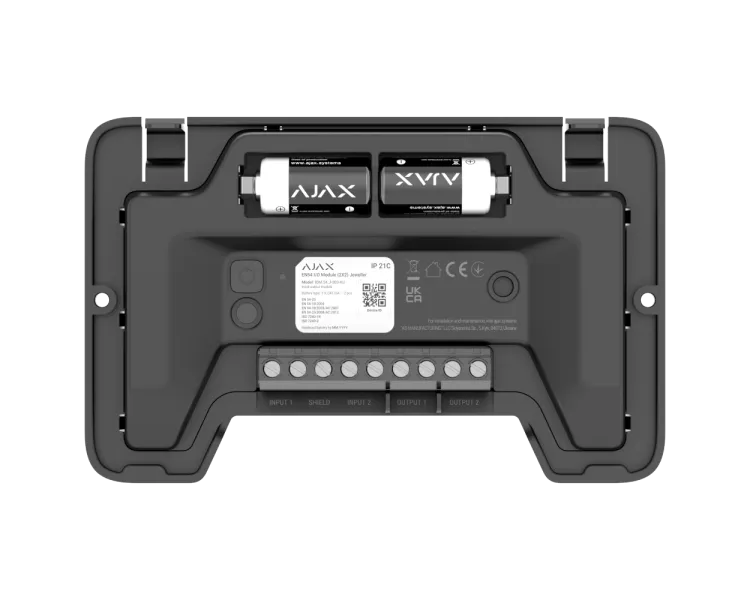 Ajax EN54 I/O Module (2X2) black Адресний модуль