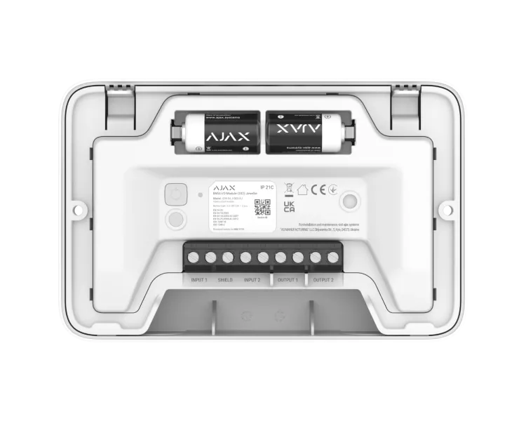 Ajax EN54 I/O Module (2X2) white Адресний модуль