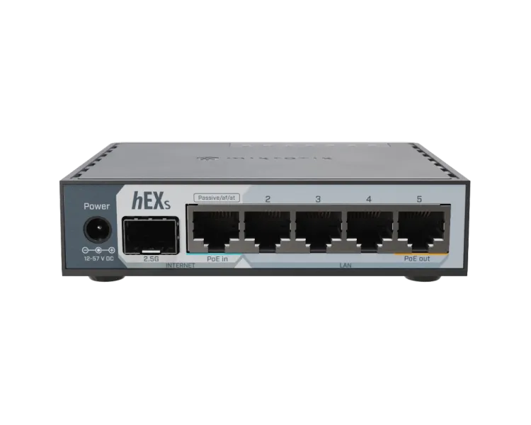 MikroTik hEX S (2025) (E60iUGS) Маршрутизатор