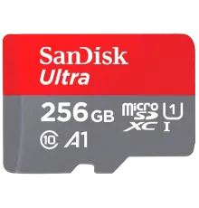 SanDisk 256GB class 10 UHS-I Ultra (SDSQUAC-256G-GN6MN) Карта пам'яті