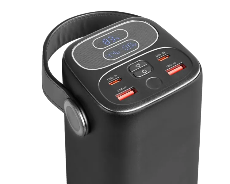 Videx TITANUM WC40 PD65W Black 40000mAh Повербанк
