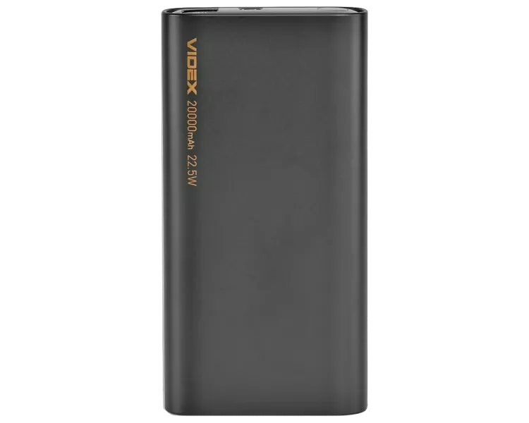 VIDEX VPB-320 22.5W Black 20000mAh Повербанк