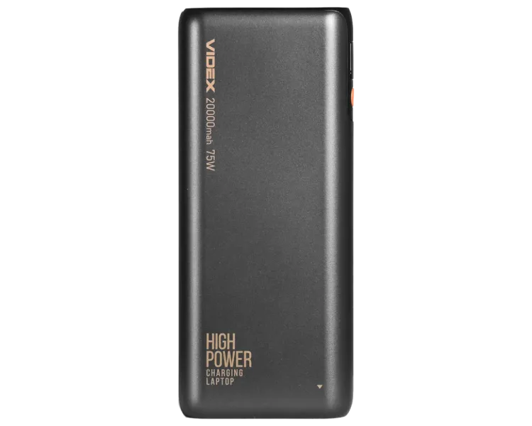 VIDEX VPB-202C 75W Black 20000mAh Повербанк