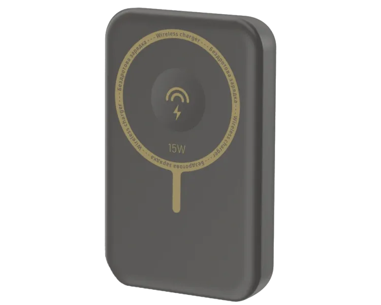 VIDEX VPB-W102 PD20W Grey 10000mAh Повербанк з бездротовою зарядкою
