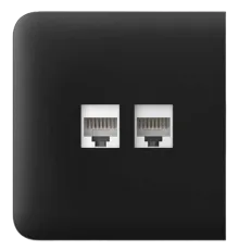 Ajax SideCover (LAN) black Фронтальна панель