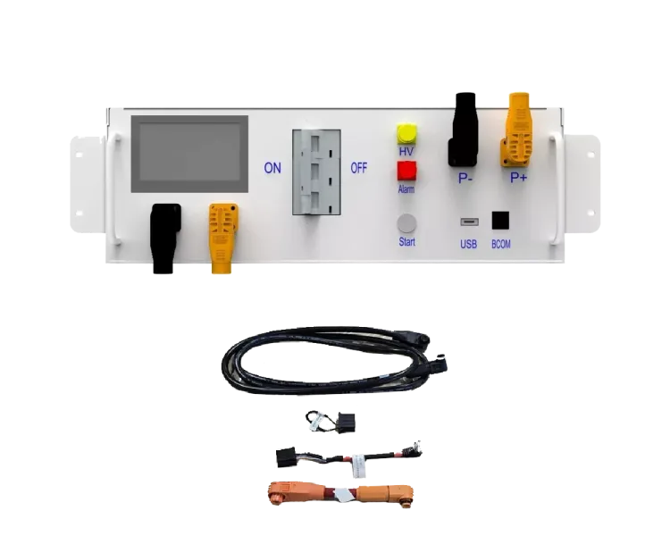 Deye HVB750V/100A-EU 120-750V 100A + набір кабелей Cистема керування високовольтною батареєю