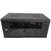 EServer 4U 600х350х284, скло, чорна Шафа