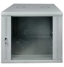 EServer 9U 600х350х503 скло, сіра Шафа