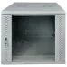 EServer 9U 600х600х503 скло, сіра Шафа