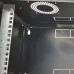 EServer 6U 600х500х370 скло, чорна Шафа