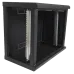 EServer 9U 600х350х503 скло, чорна Шафа