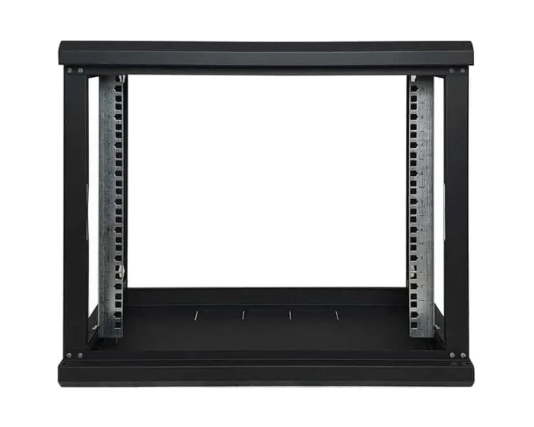 EServer 9U 600х350х503 скло, чорна Шафа