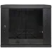 EServer 9U 600х500х503 скло, чорна Шафа