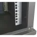 EServer 12U 600х500х637 скло, чорна Шафа