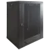 EServer 12U 600х600х637 скло, чорна Шафа