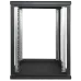 EServer 12U 600х600х637 скло, чорна Шафа