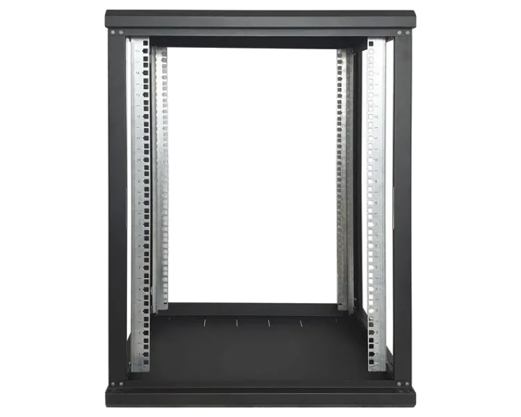 EServer 15U 600х600х773 скло, чорна Шафа