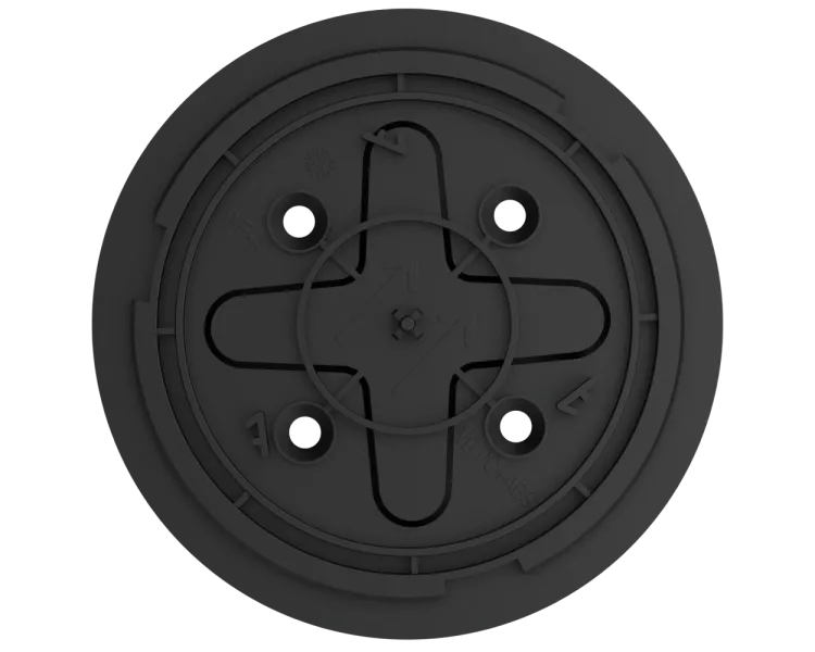 Ajax EN54 FireProtect (Heat/Sounder) black пожежний тепловий зі звуковим оповіщенням Сповіщувач