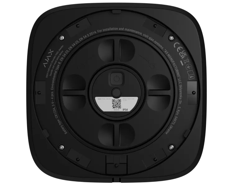 Ajax EN54 FireProtect (Sounder) black пожежний звуковий Сповіщувач
