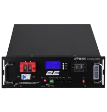 2E LFP48 100А•год 19" LCD 16S Літієва акумуляторна батарея