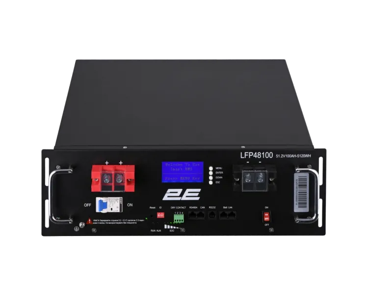 2E LFP48 100А•год 19" LCD 16S Літієва акумуляторна батарея