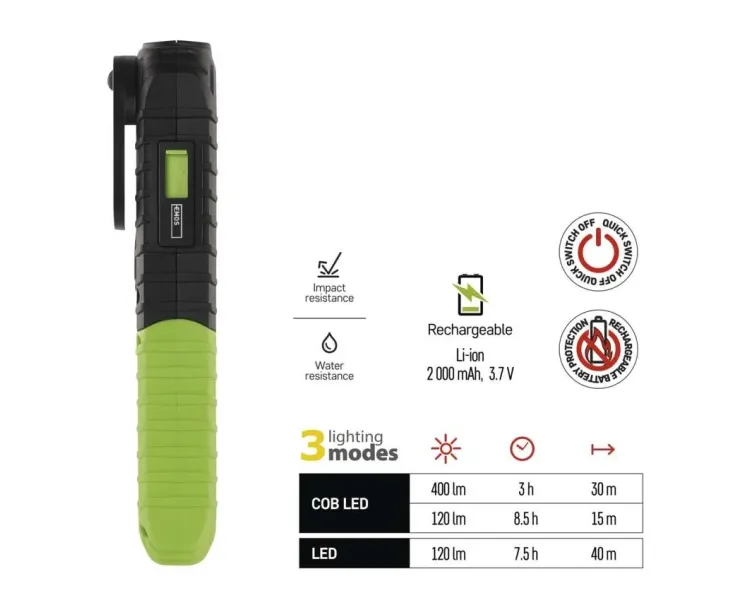 EMOS P4531 5W 400Lm Li-Ion Лiхтар LED