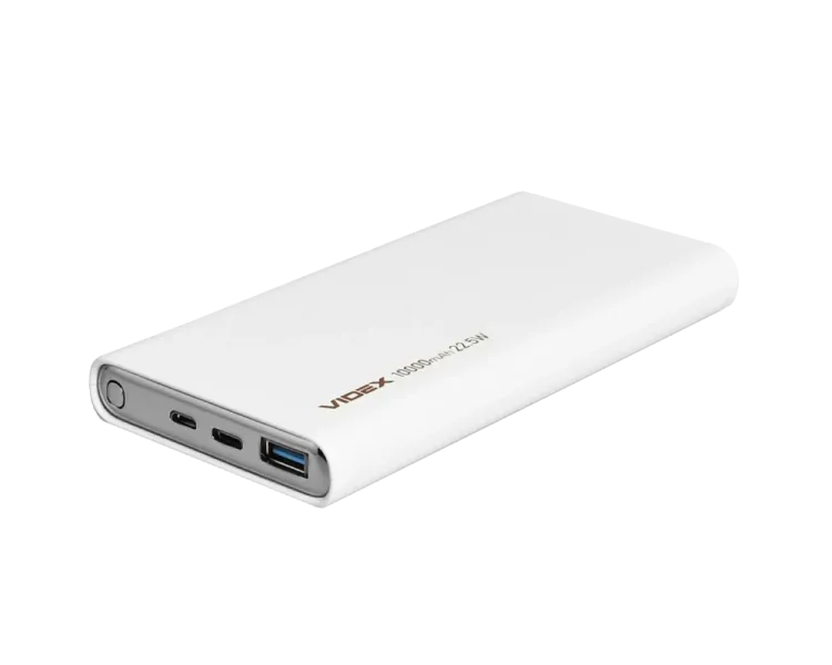 VIDEX VPB-310 22.5W White 10000mAh Повербанк