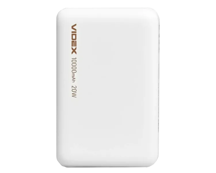 VIDEX VPB-331 PD20W White 10000mAh Повербанк