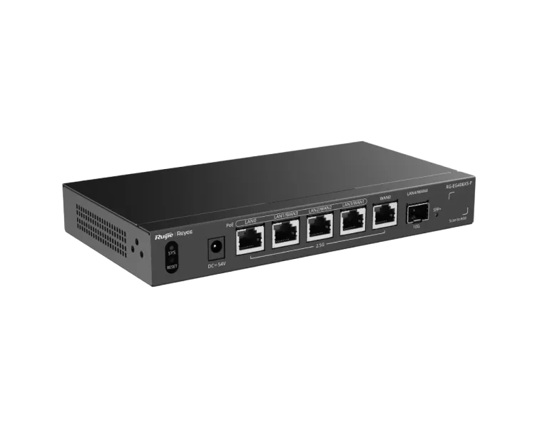 Ruijie Reyee RG-EG406XS-P 6-портовий PoE з хмарним керуванням Маршрутизатор