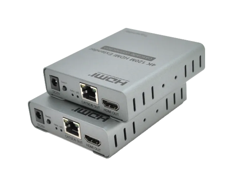 HDMI по UTP кабелю з управлінням до 120м Одноканальний активний подовжувач