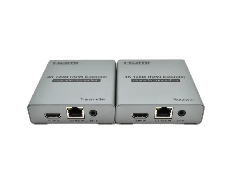 HDMI по UTP кабелю з управлінням до 120м Одноканальний активний подовжувач
