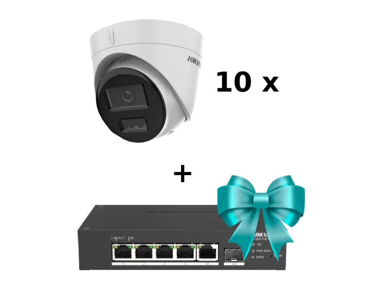 DS-2CD1343G2-LIUF 4МП (2.8мм) із мікрофоном IP відеокамера Hikvision