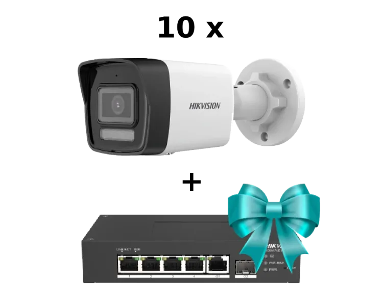 DS-2CD1043G2-IUF 4МП (2.8мм) з мікрофоном IP відеокамера Hikvision