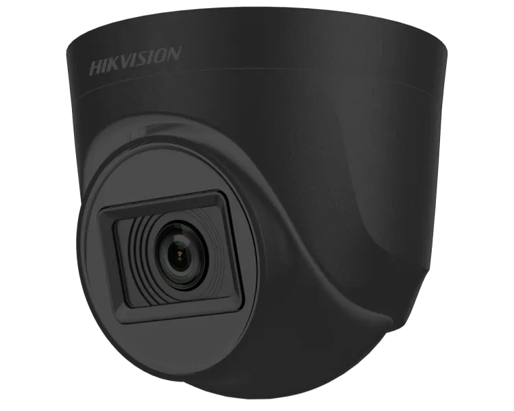 DS-2CE76D0T-ITPFS/Black 2МП (2.8 мм) з мікрофоном Turbo HD відеокамера Hikvision
