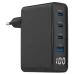 Gembird TA-UC-PDQC100LCD-01-BK PD 100W Зарядний пристрій