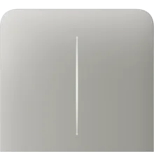 Ajax SideButton (2-gang) vertical [55] ASP oyster Кнопка