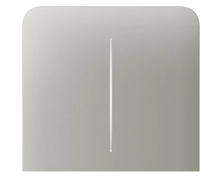 Ajax SideButton (2-gang) vertical [55] ASP oyster Кнопка