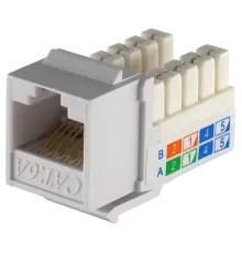 KeyStone RJ45 UTP, кат. 5e, 6, 6a, 110, Slim, W -16.6 мм Модуль