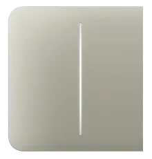 Ajax SideButton (2-gang) olive Кнопка