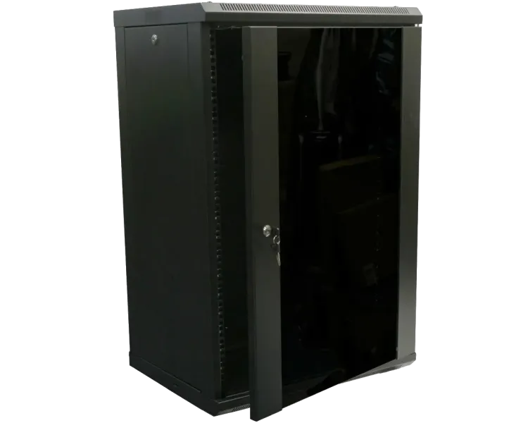 Hypernet PL-WMNC-15U-BLACK 600x450 ProLine Шафа коммутаційна настінна розбірна